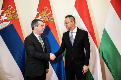27 March 2023 The National Assembly Speaker and the Hungarian Minister of Foreign Affairs and Trade